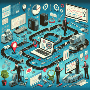 A detailed infographic illustrating effective methods for identifying computer problems, featuring step-by-step diagnostic pathways and key techniques to troubleshoot various issues.